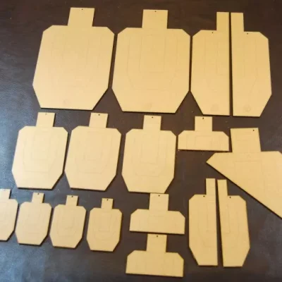 DAA Dry-Fire Target Set (Metric - USPSA)
