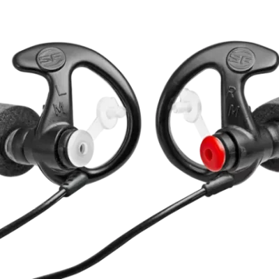 SureFire EP7 Sonic Defenders Ultra Earplugs, Black, Medium