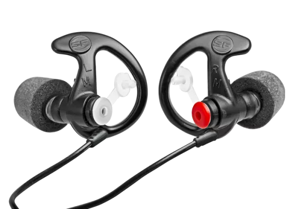 SureFire EP7 Sonic Defenders Ultra Earplugs, Black, Medium