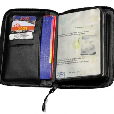 DAA Leather Document Binder